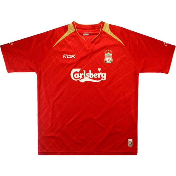 Thailandia Maglia Liverpool Prima Retro 2005 Rosso